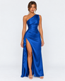 Encore One-Shoulder Satin Maxi Dress – 23