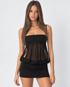 Double Life Mesh Mini Dress – 7