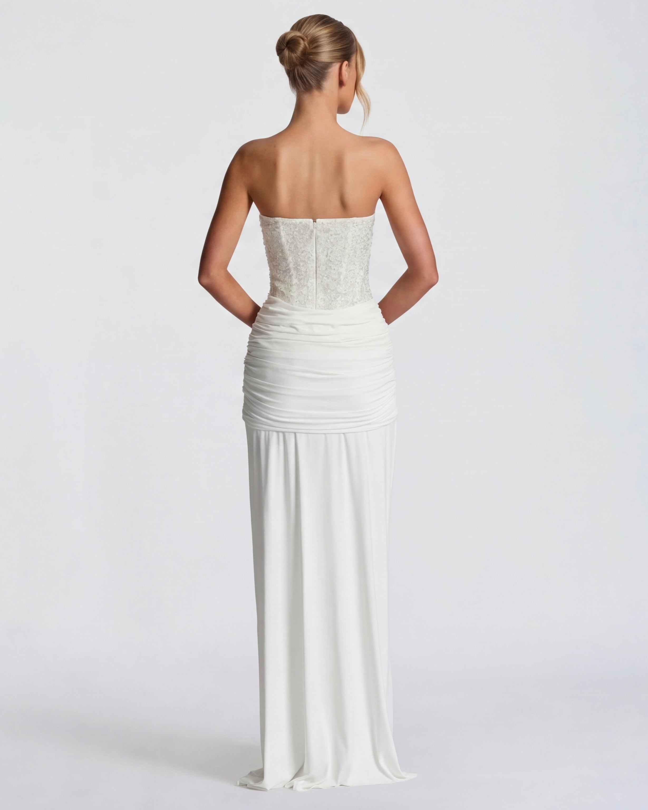 Main Event Strapless Corset Gown – 11