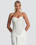 Main Event Strapless Corset Gown – 12