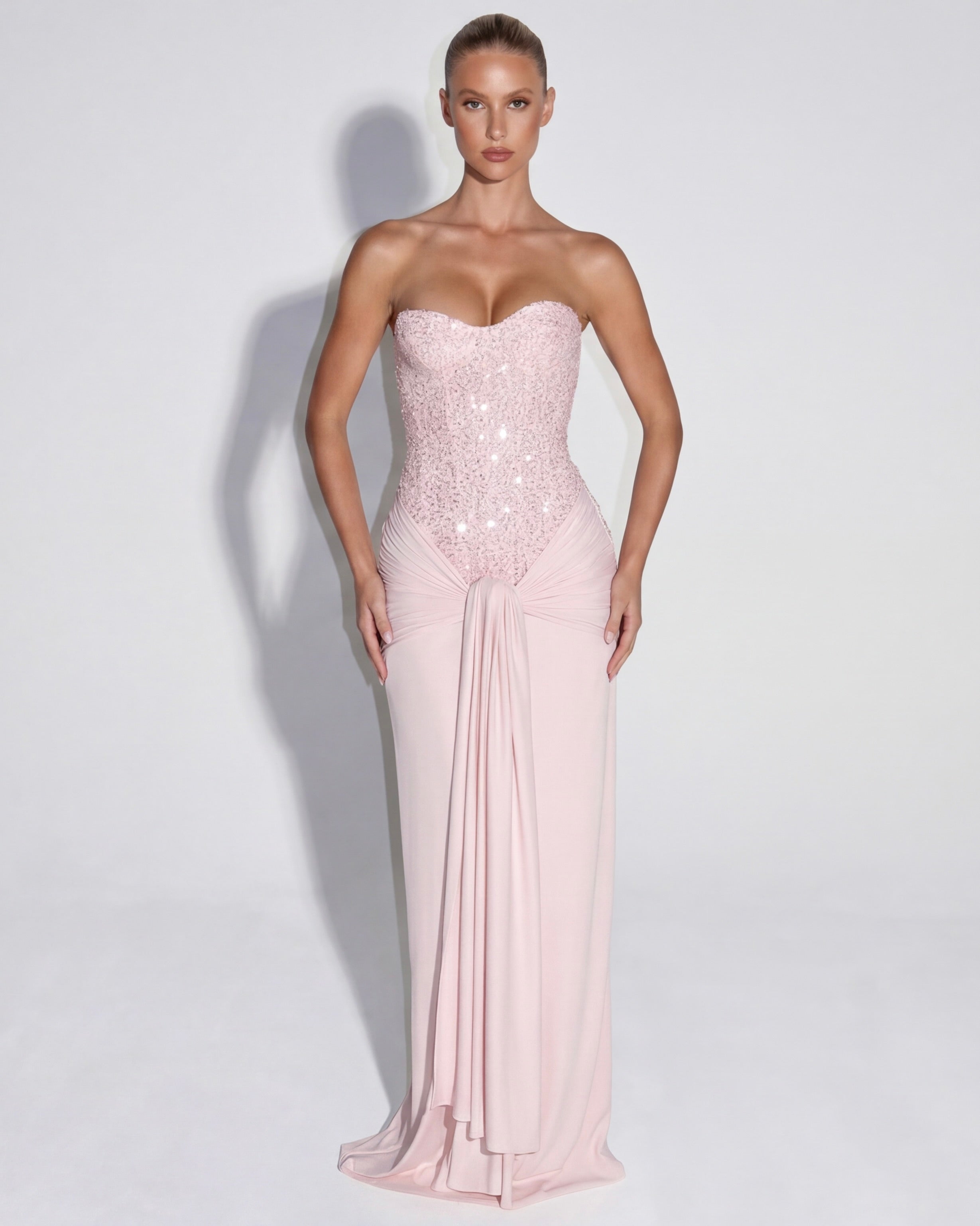 Main Event Strapless Corset Gown – 13
