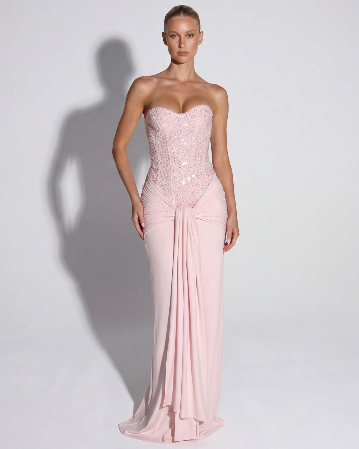 Main Event Strapless Corset Gown – 14