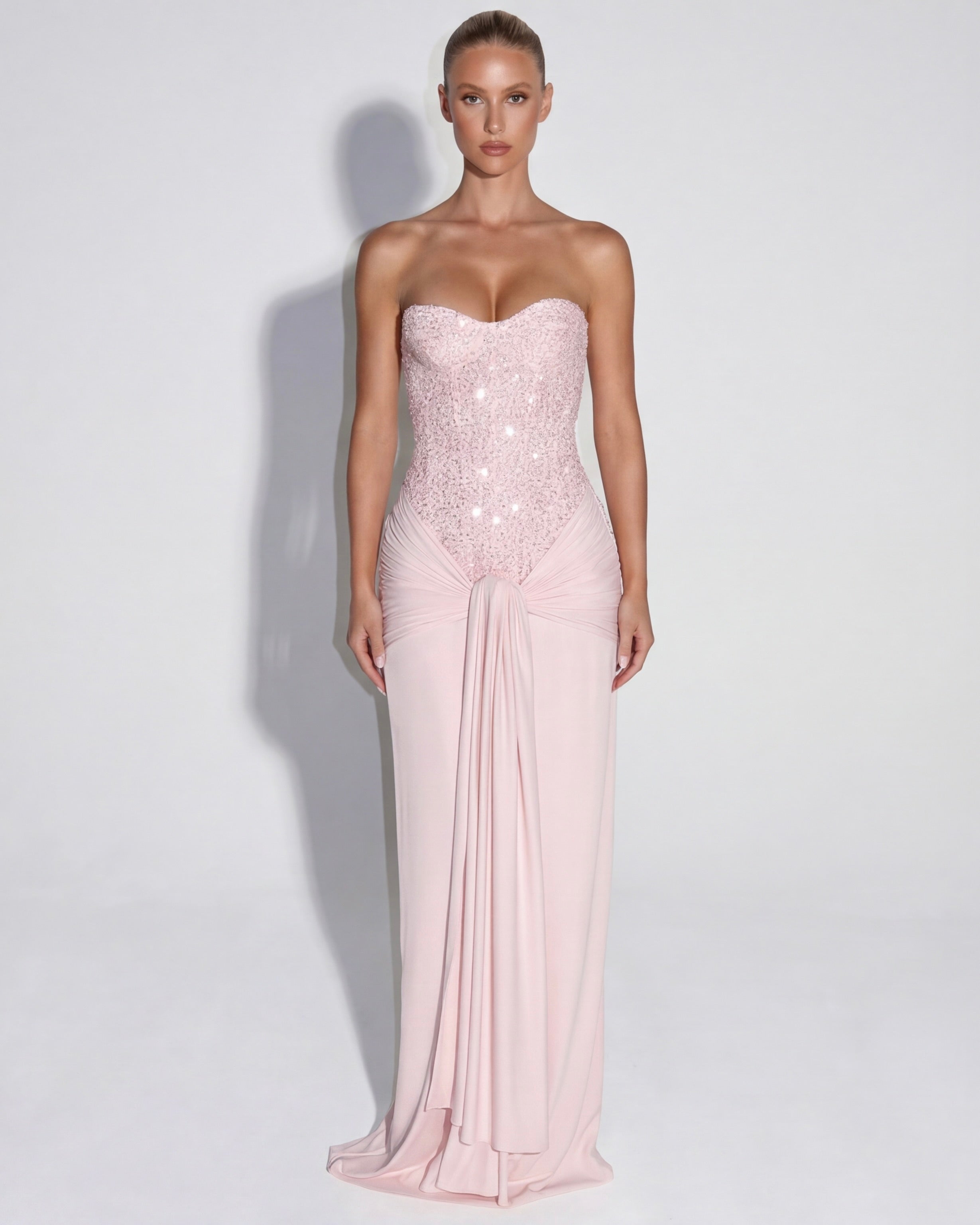 Main Event Strapless Corset Gown – 16