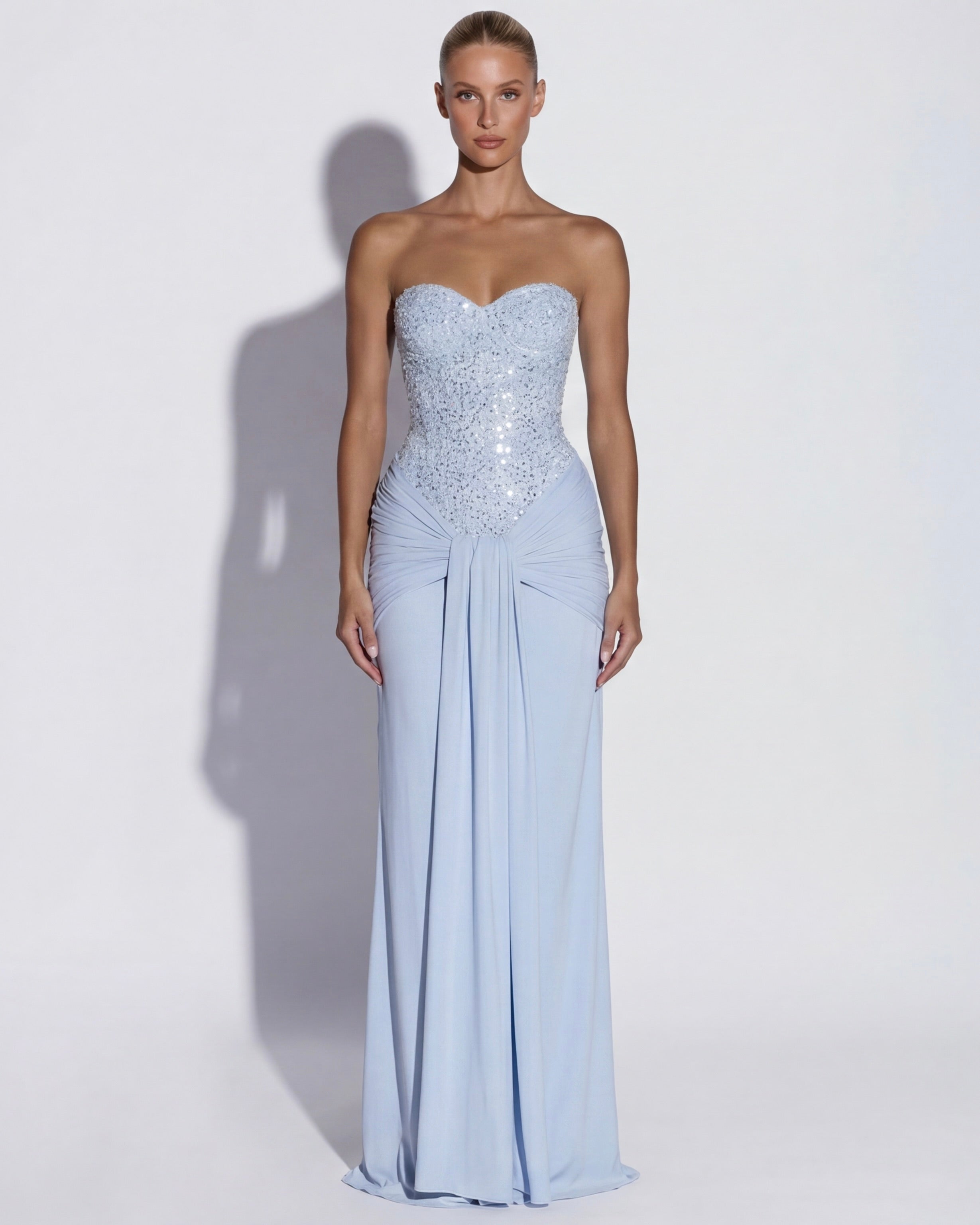 Main Event Strapless Corset Gown – 17