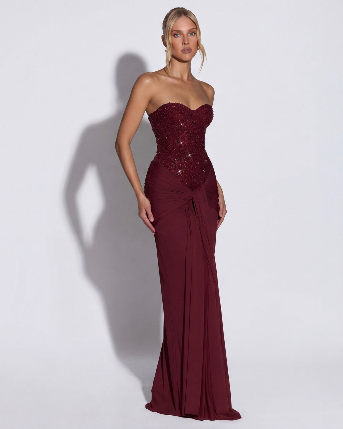 Main Event Strapless Corset Gown – 2