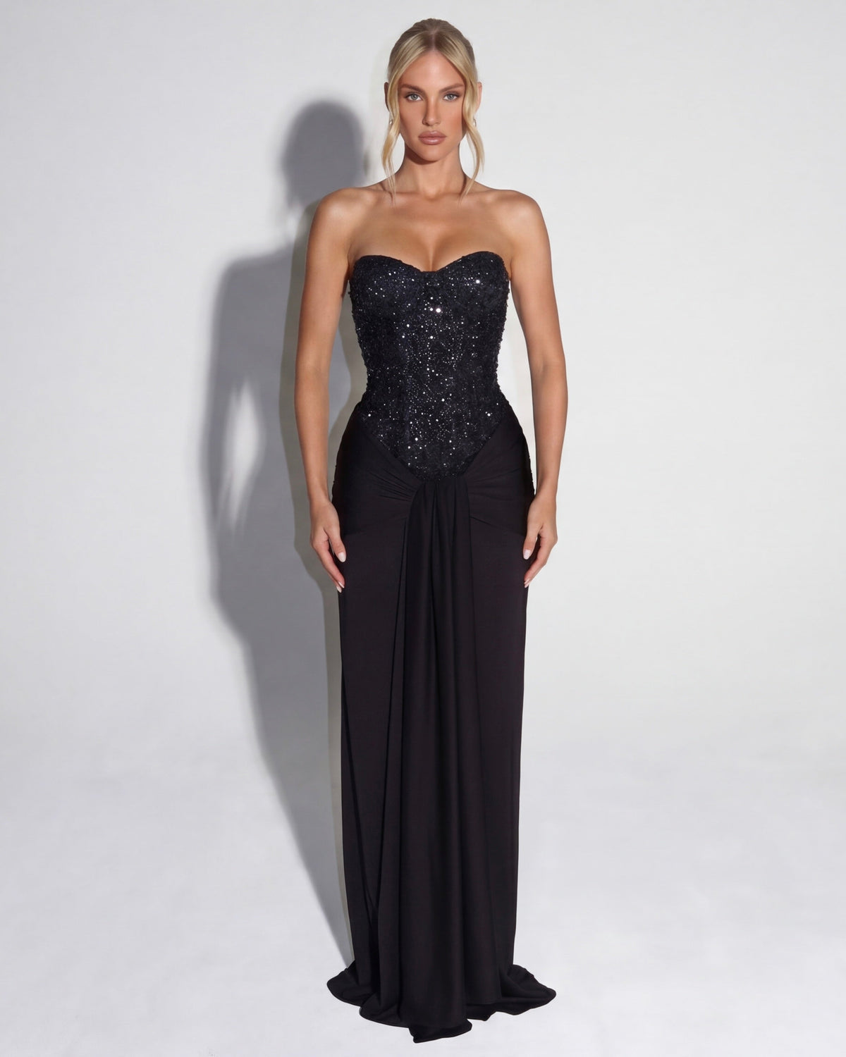 Main Event Strapless Corset Gown – 5