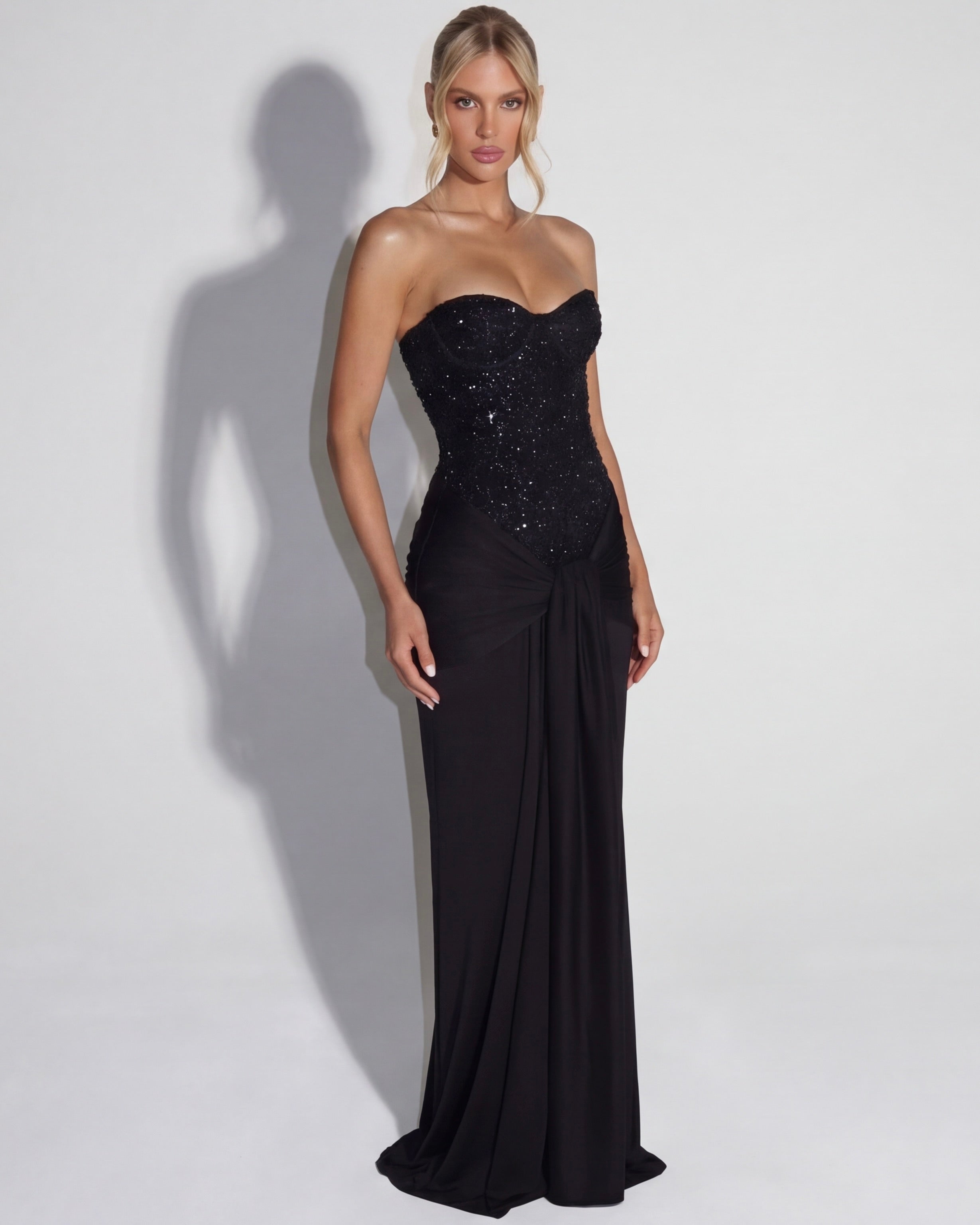 Main Event Strapless Corset Gown – 6