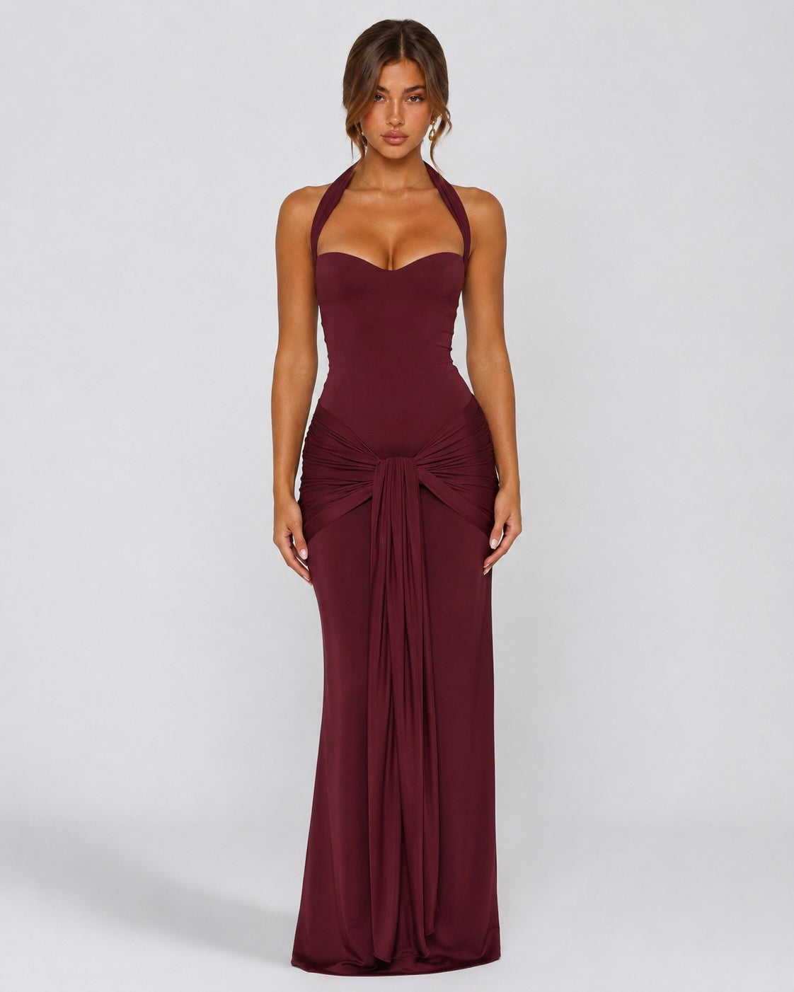 Closing Time Halter Maxi Dress – 10