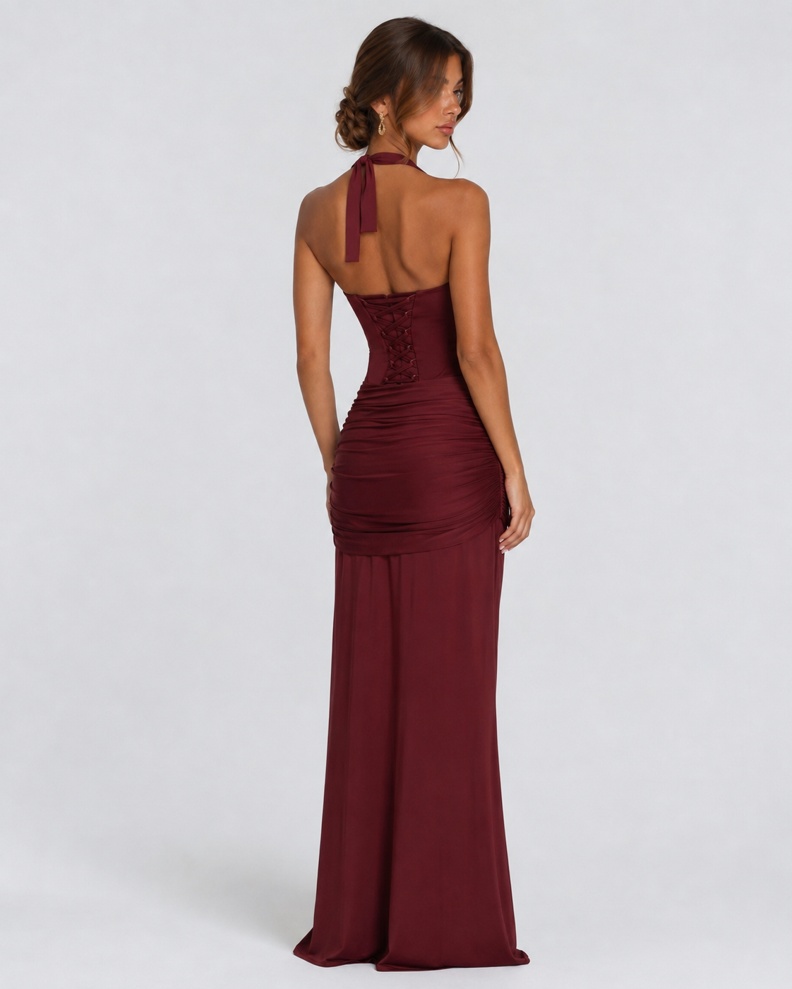 Closing Time Halter Maxi Dress – 12
