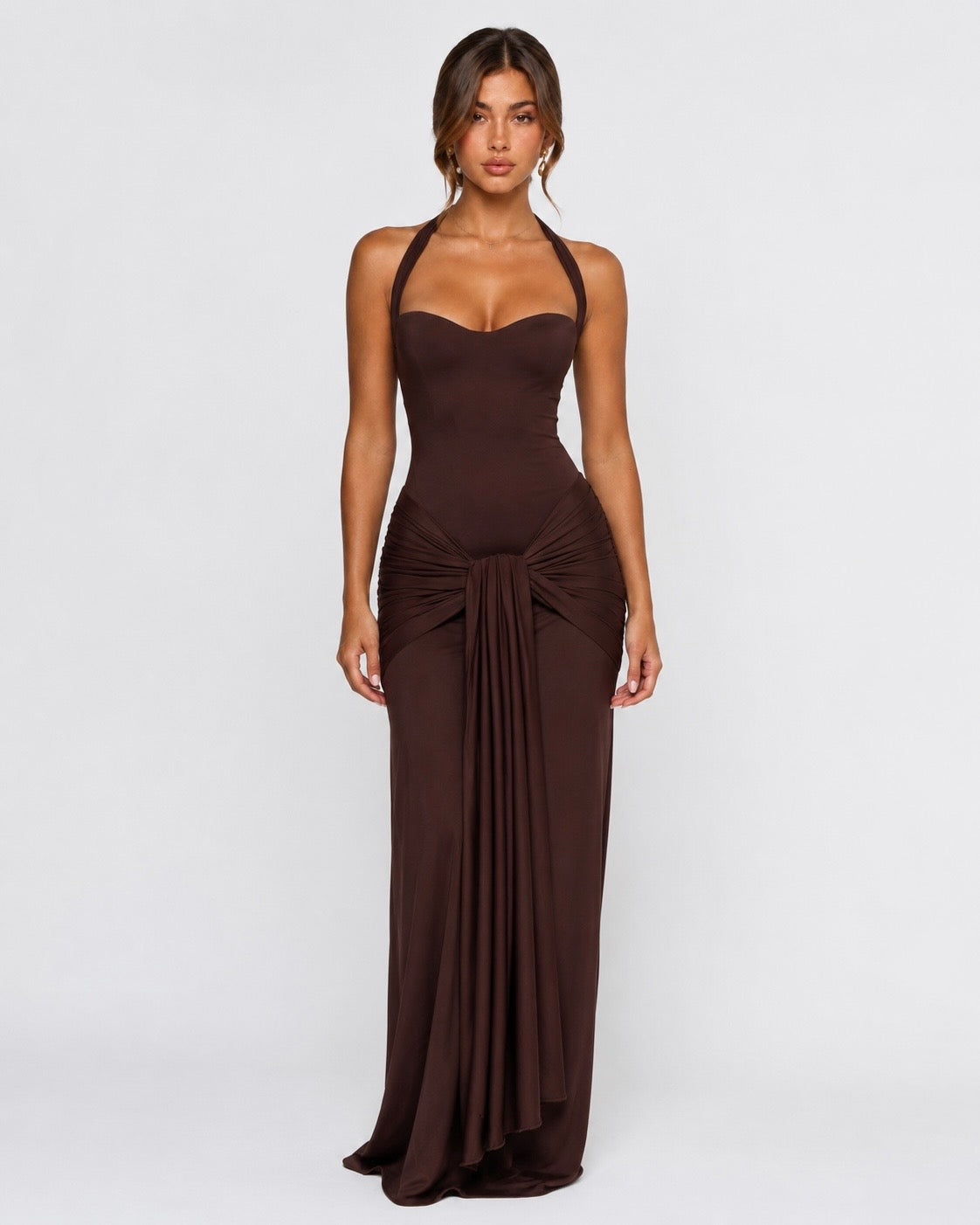 Closing Time Halter Maxi Dress – 6