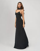 Scarf Story Polka Dot Dress – 1