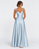 Open Bar Satin Maxi Dress – 16