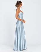 Open Bar Satin Maxi Dress – 18