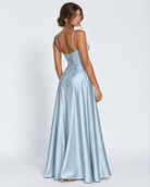 Open Bar Satin Maxi Dress – 19