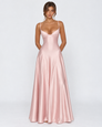 Open Bar Satin Maxi Dress – 20