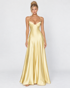 Open Bar Satin Maxi Dress – 24