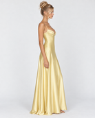 Open Bar Satin Maxi Dress – 26