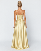 Open Bar Satin Maxi Dress – 27