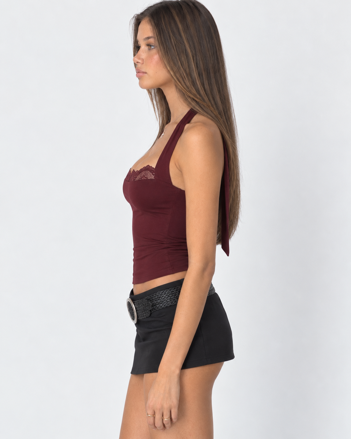 Look Back Lace Halter Top – 3