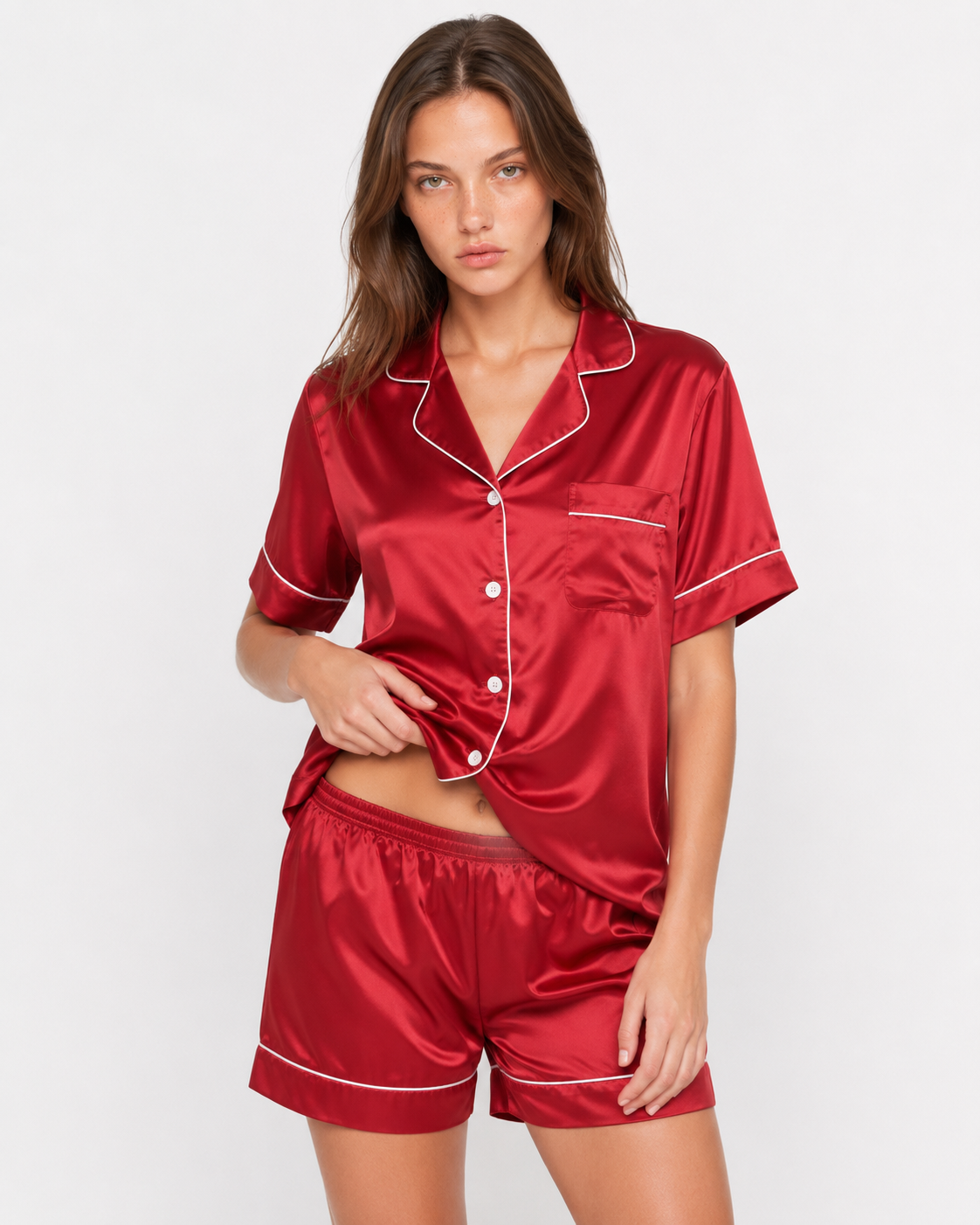Pole Position Satin Pyjama Set – 25