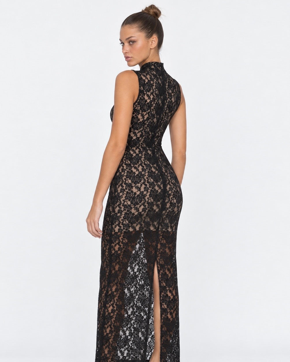 Rain Check Lace Maxi Dress – 9