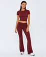 Throwback Baby Tee Flare Set – 10