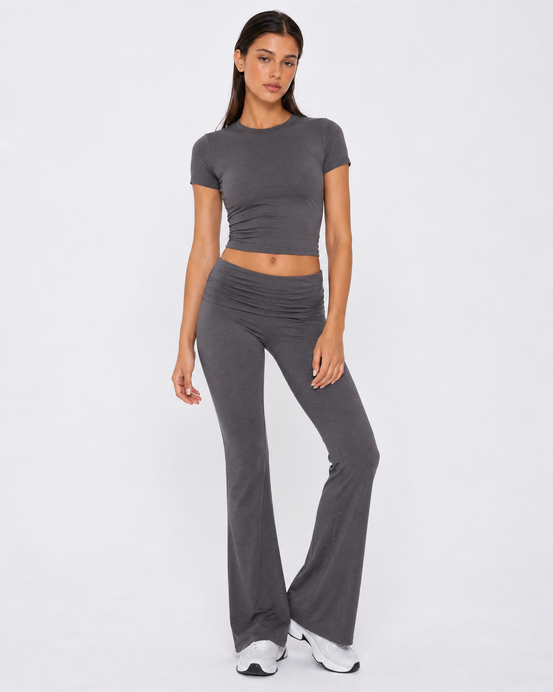 Throwback Baby Tee Flare Set – 20