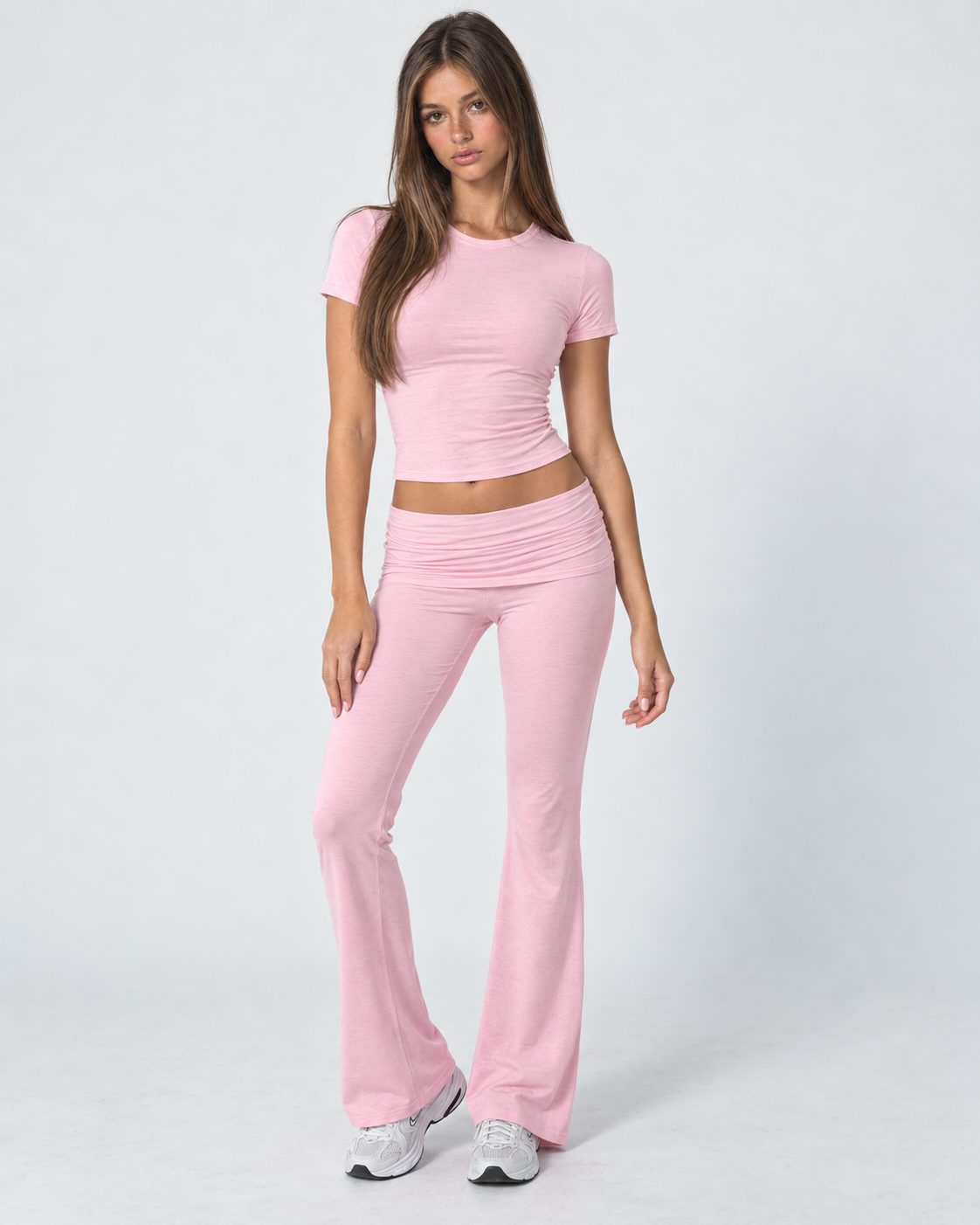 Throwback Baby Tee Flare Set – 7