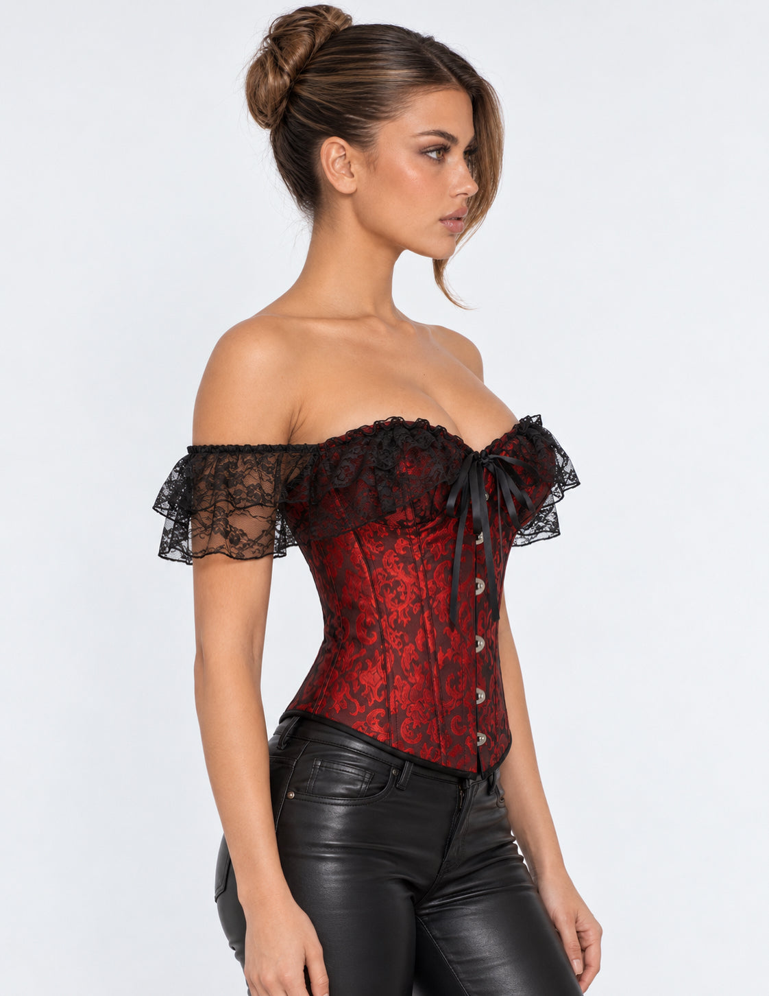 Tight Squeeze Lace Corset Top – 18