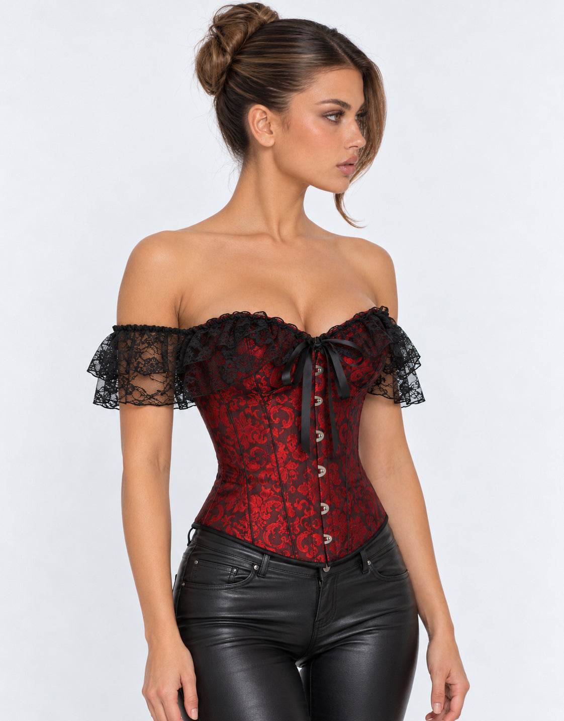 Tight Squeeze Lace Corset Top – 19