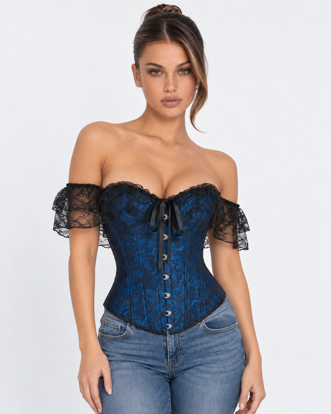 Tight Squeeze Lace Corset Top – 28