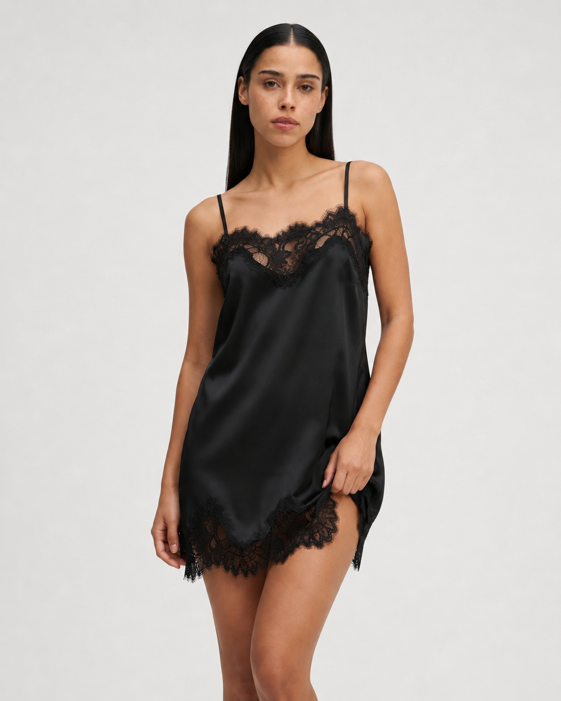 Door Closed Open-Back Sleep Dress – 6