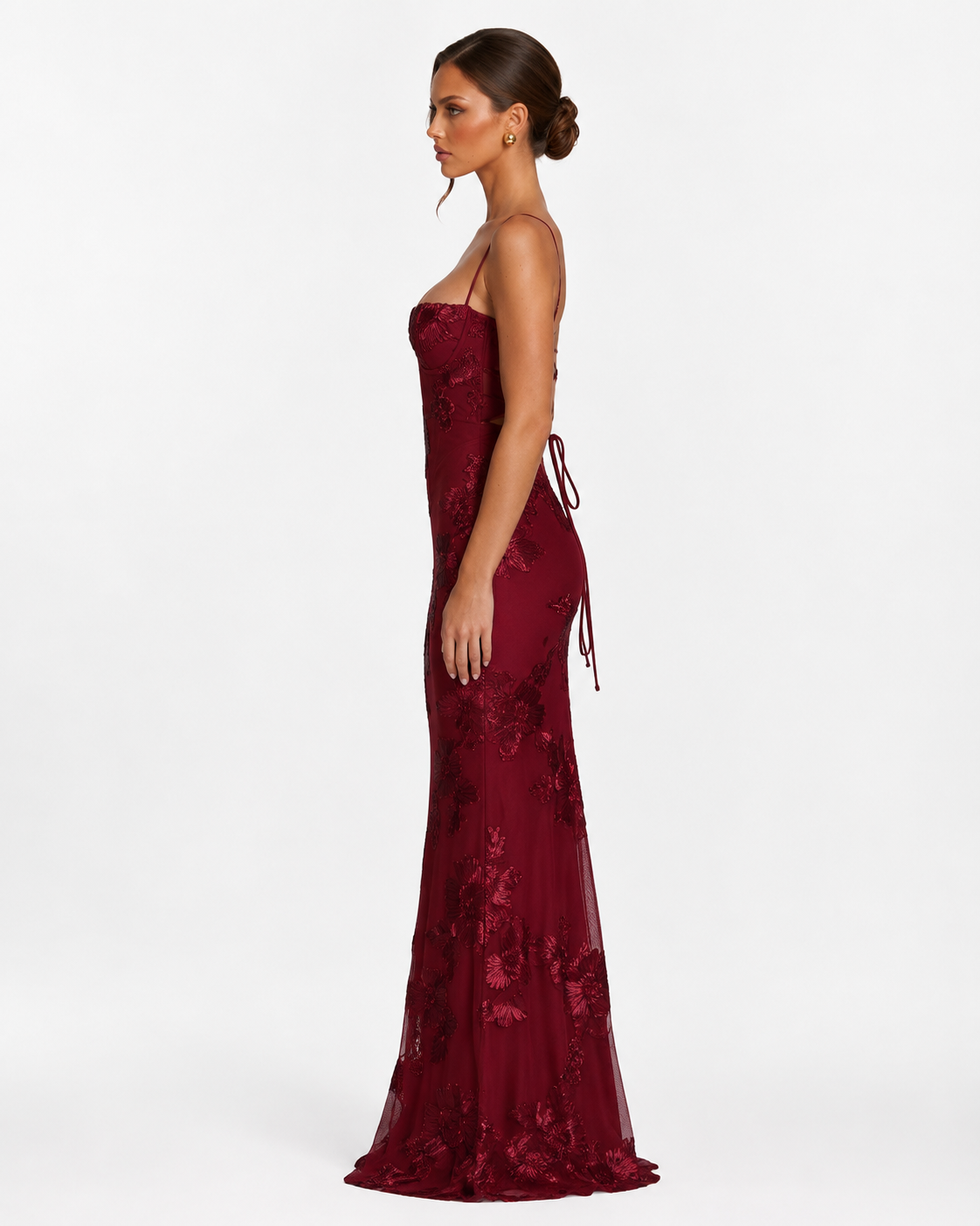 Full Bloom Corset Maxi Gown – 13