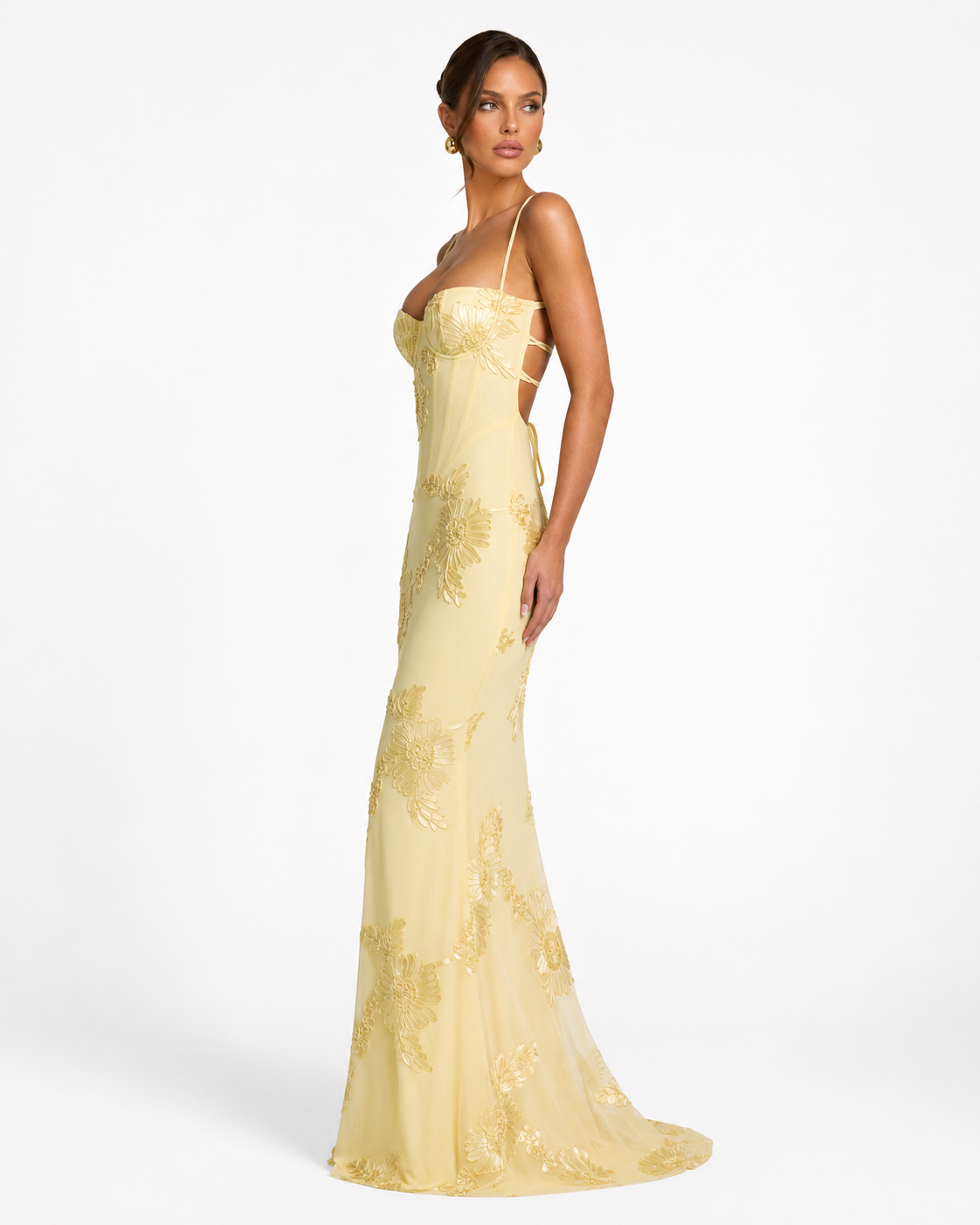 Full Bloom Corset Maxi Gown – 4