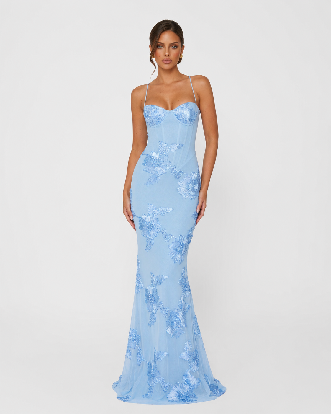 Full Bloom Corset Maxi Gown – 6
