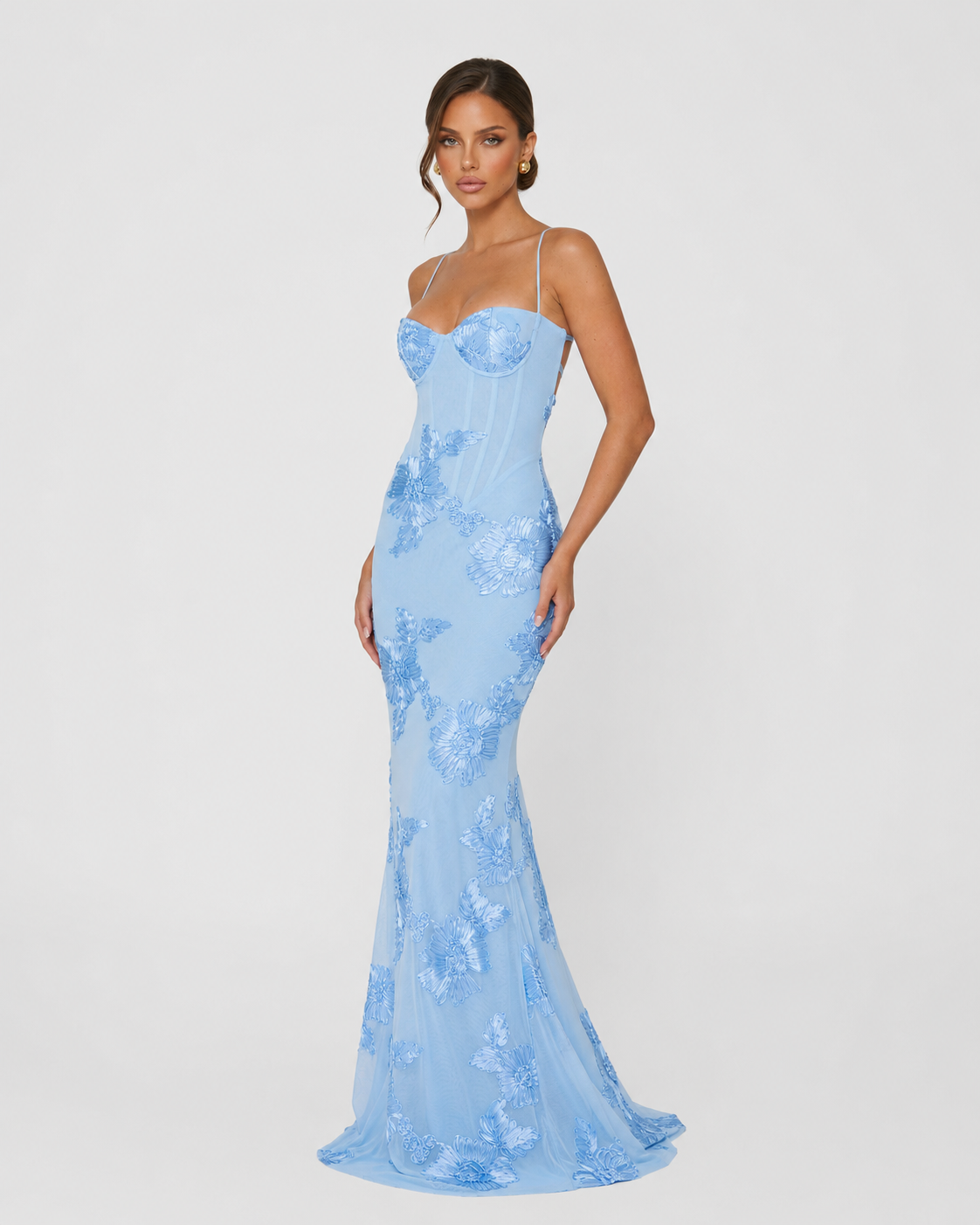 Full Bloom Corset Maxi Gown – 8