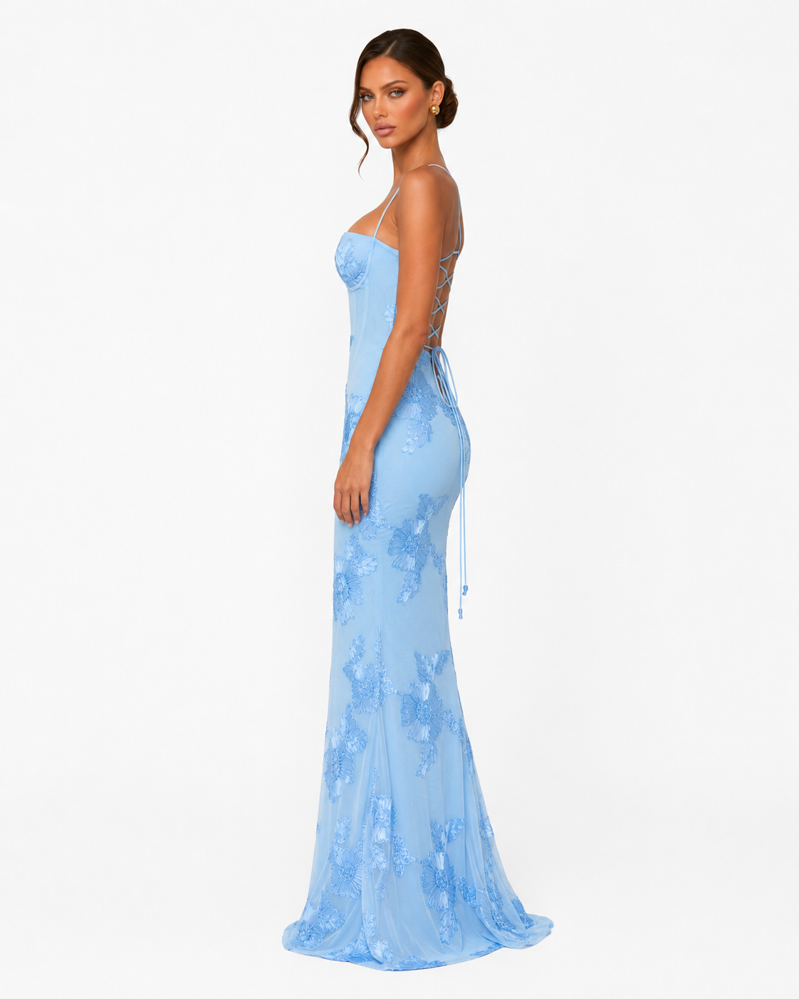 Full Bloom Corset Maxi Gown – 9