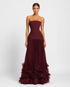 Grand Finale Strapless Maxi Gown – 1