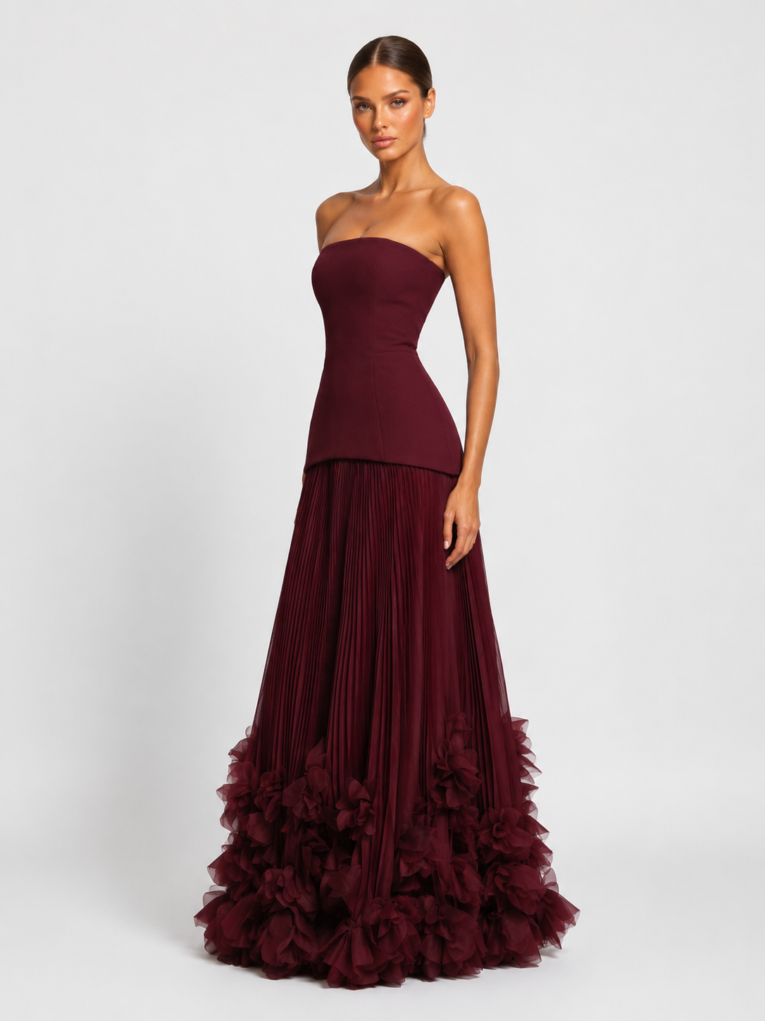 Grand Finale Strapless Maxi Gown – 3
