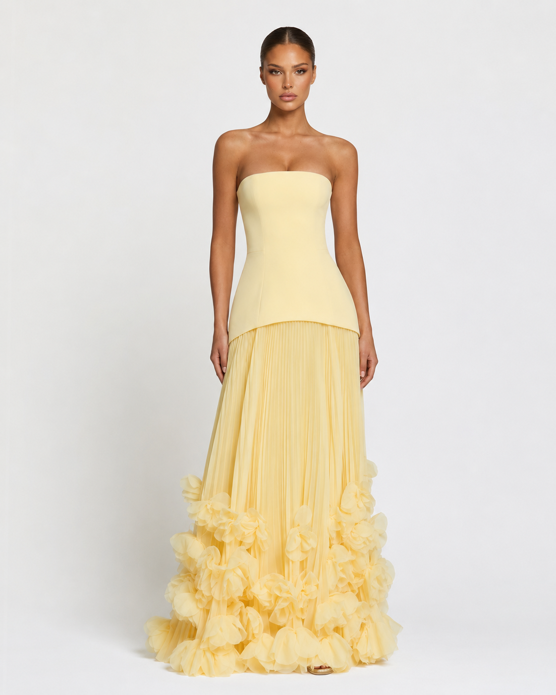 Grand Finale Strapless Maxi Gown – 6