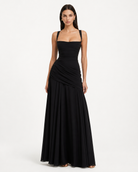 Guest List Square-Neck Maxi Dress – 17