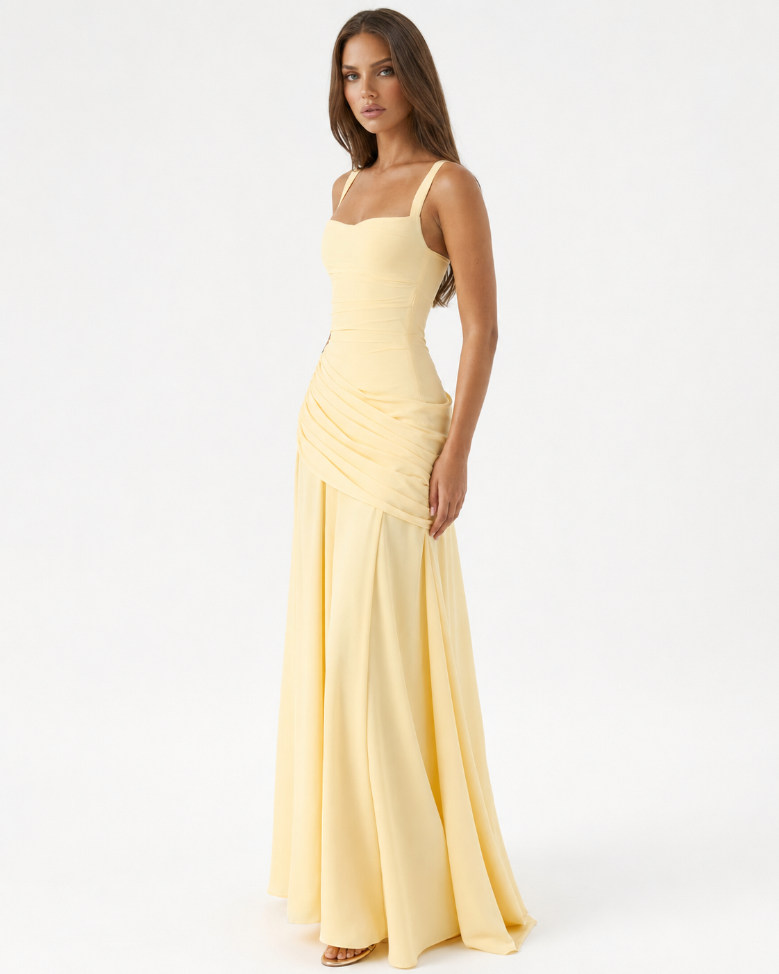 Guest List Square-Neck Maxi Dress – 2