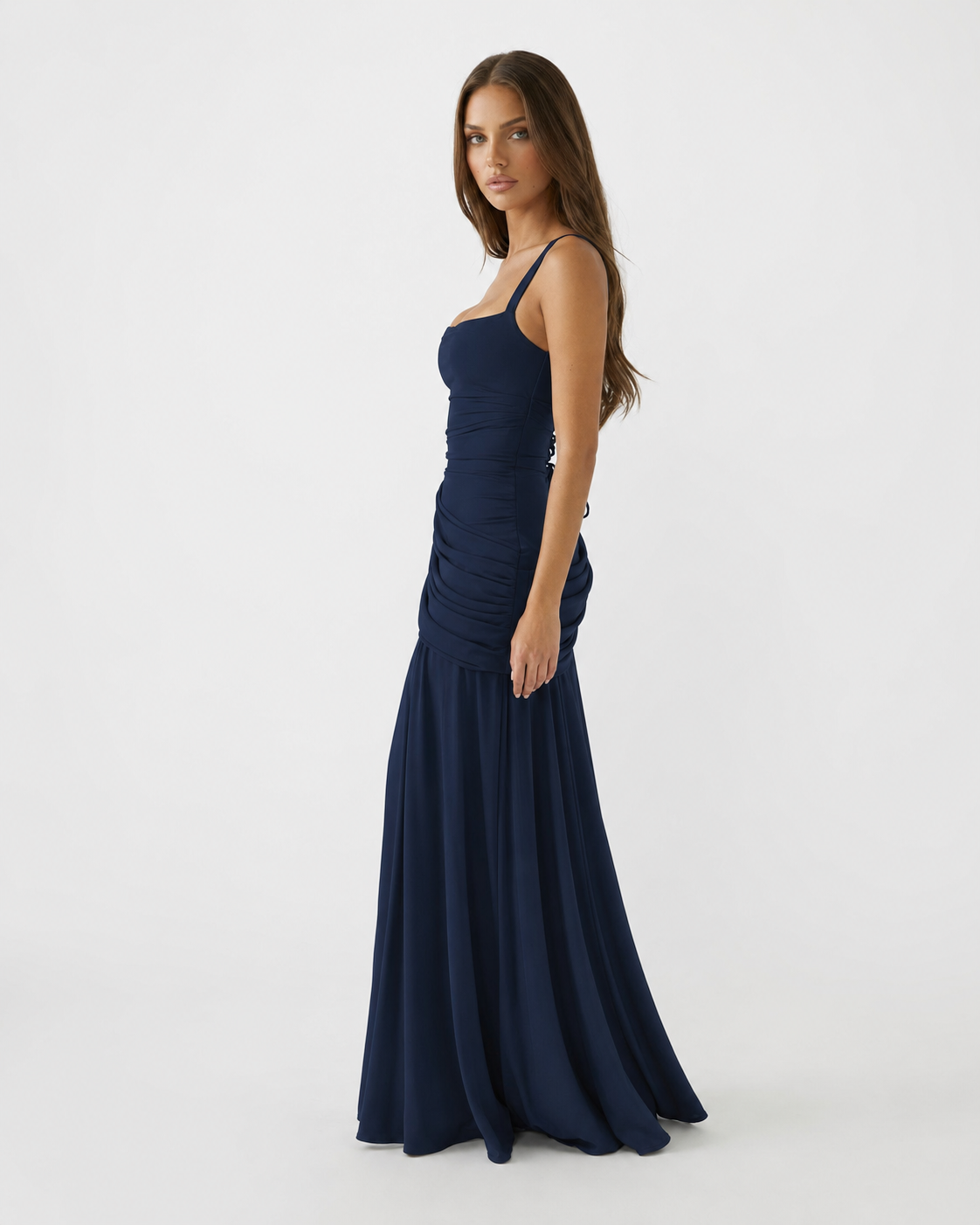 Guest List Square-Neck Maxi Dress – 7