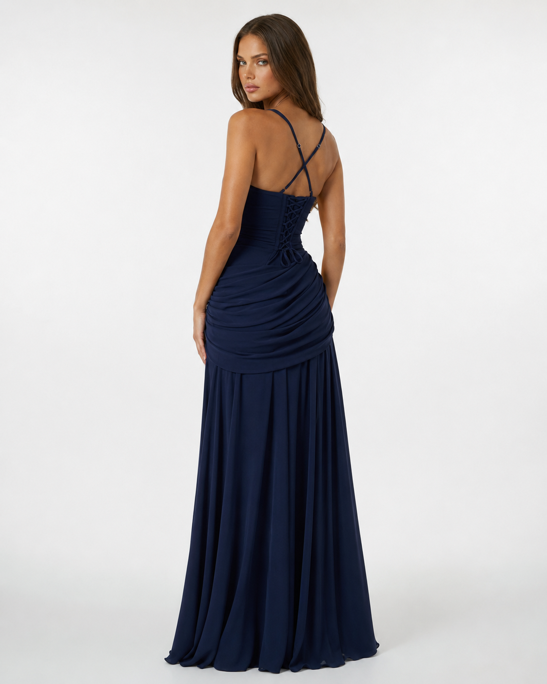 Guest List Square-Neck Maxi Dress – 8