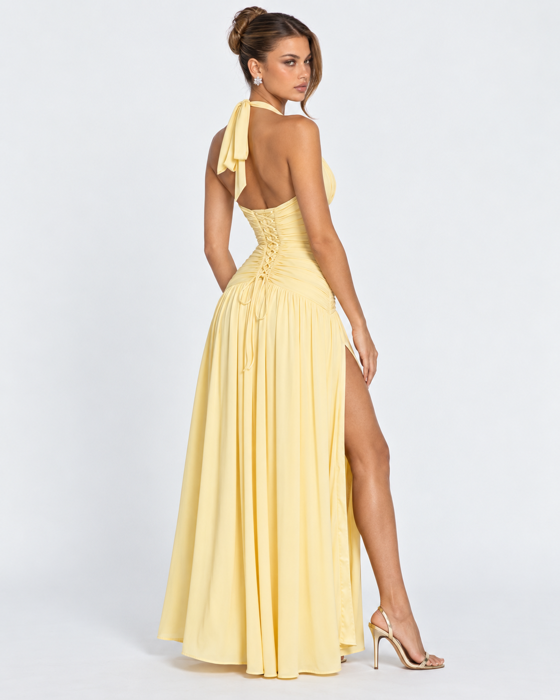 Long Weekend Halter Maxi Dress – 9