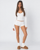 Early Riser Ribbed Henley Set – 16