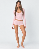 Early Riser Ribbed Henley Set – 20