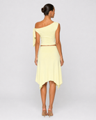 Getaway Glow One-Shoulder Skirt Set – 9