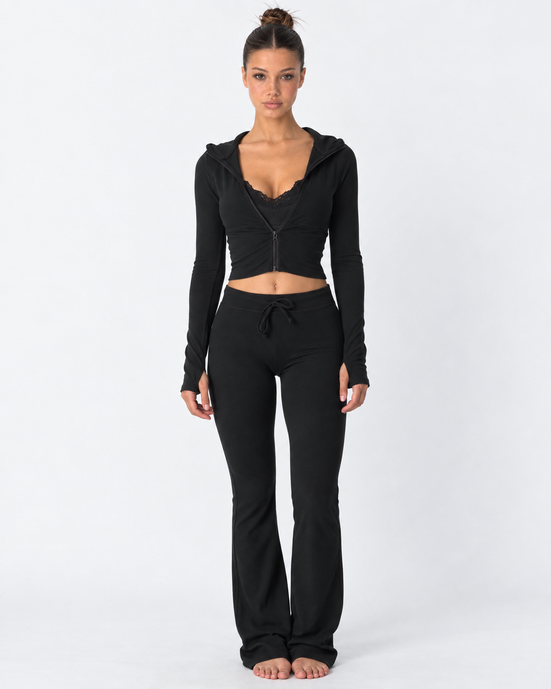 Drop Everything Zip Hoodie Set – 11