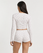 Bouquet Toss Ribbed Pyjama Set – 3
